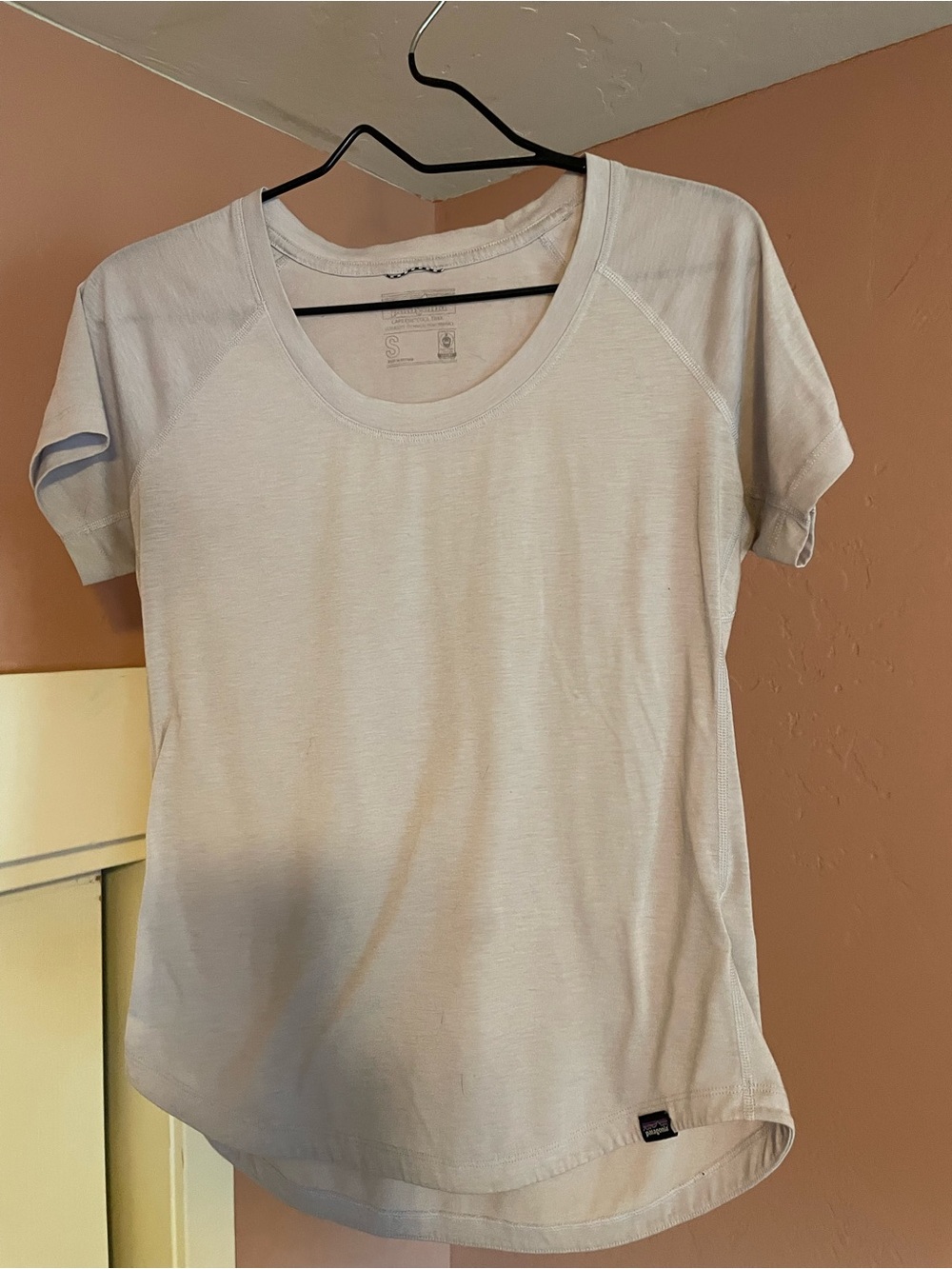 Patagonia Light Lavender Women's Short Sleeve Capilene Cool Trail Tee